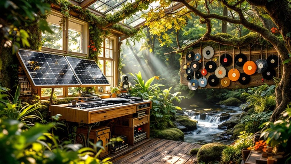 eco friendly music creation