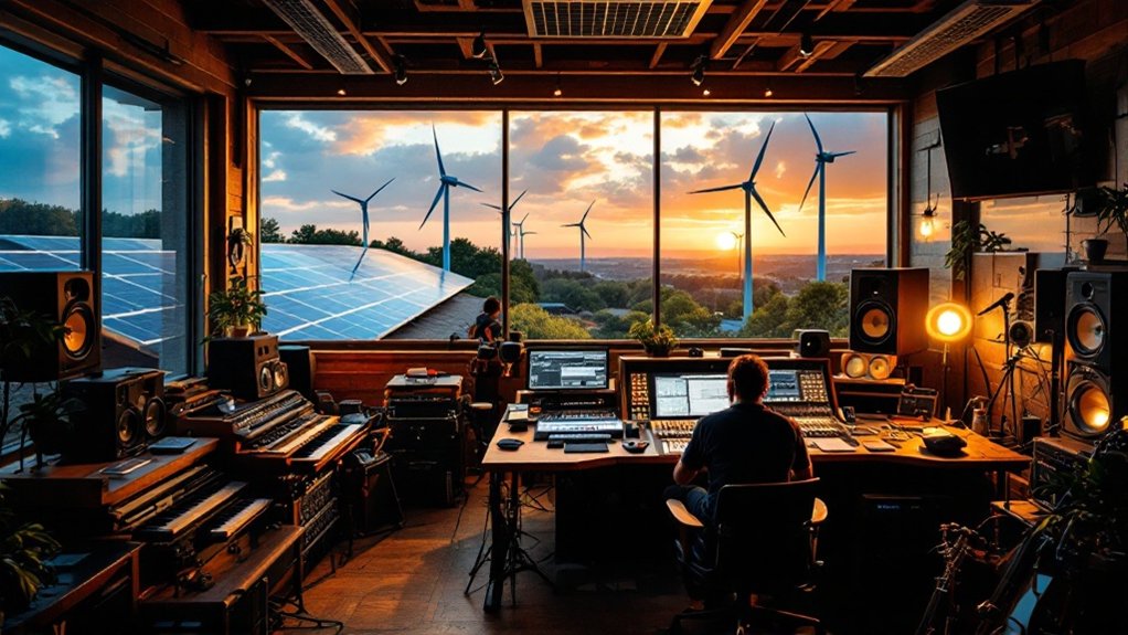 eco friendly music production methods