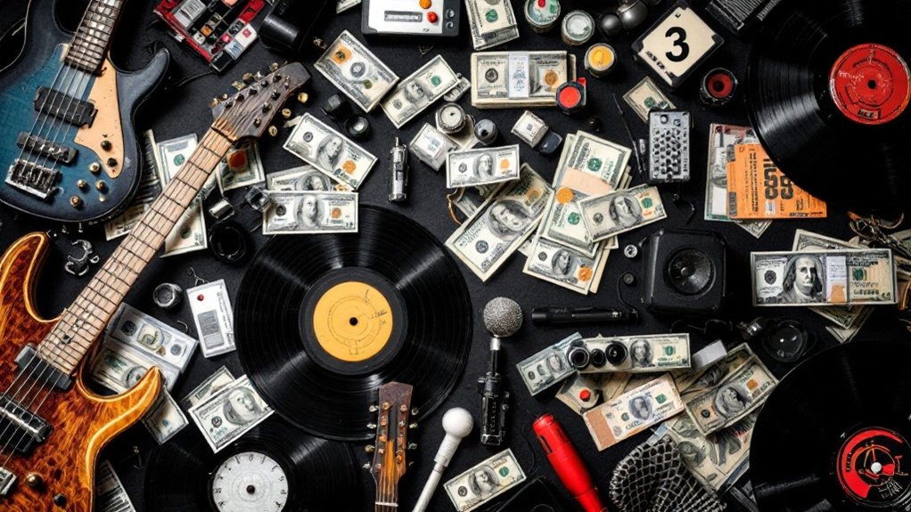 music revenue models comparison