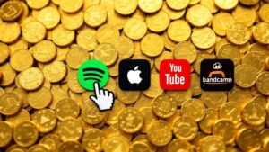 online music income sources