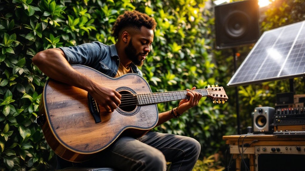 sustainable practices in music