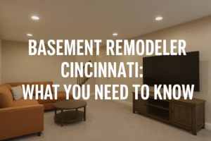 Basement Remodeler Cincinnati: What You Need to Know