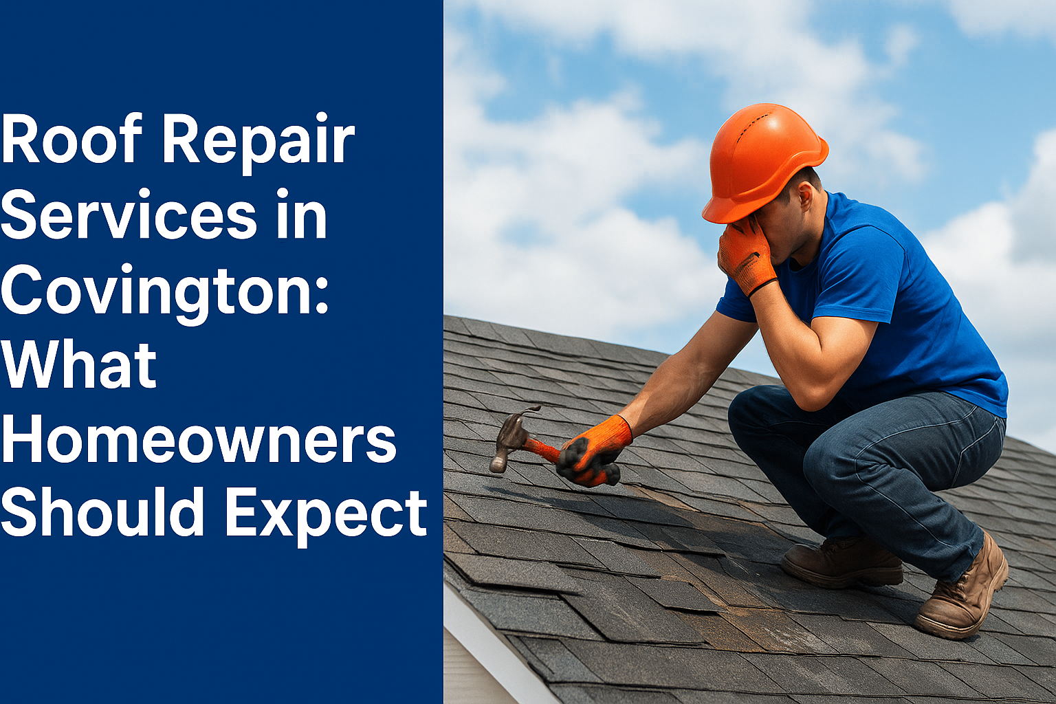 Roof Repair Services in Covington: What Homeowners Should Expect