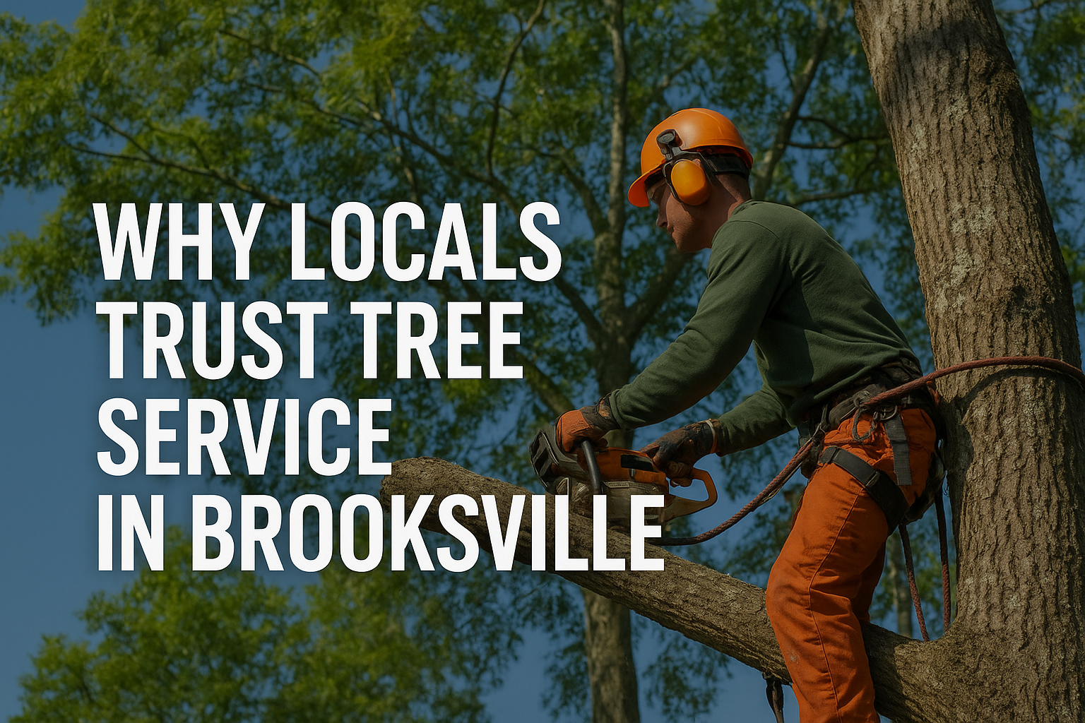 Why Locals Trust Tree Service in Brooksville