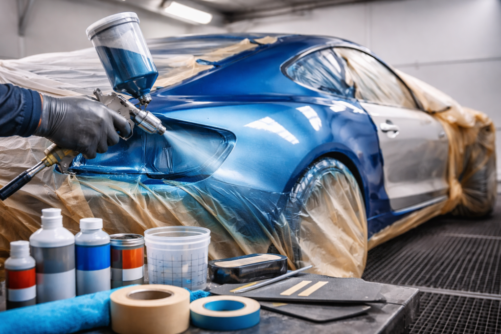 How to Avoid Common Mistakes When Using Auto Base Coat Paint