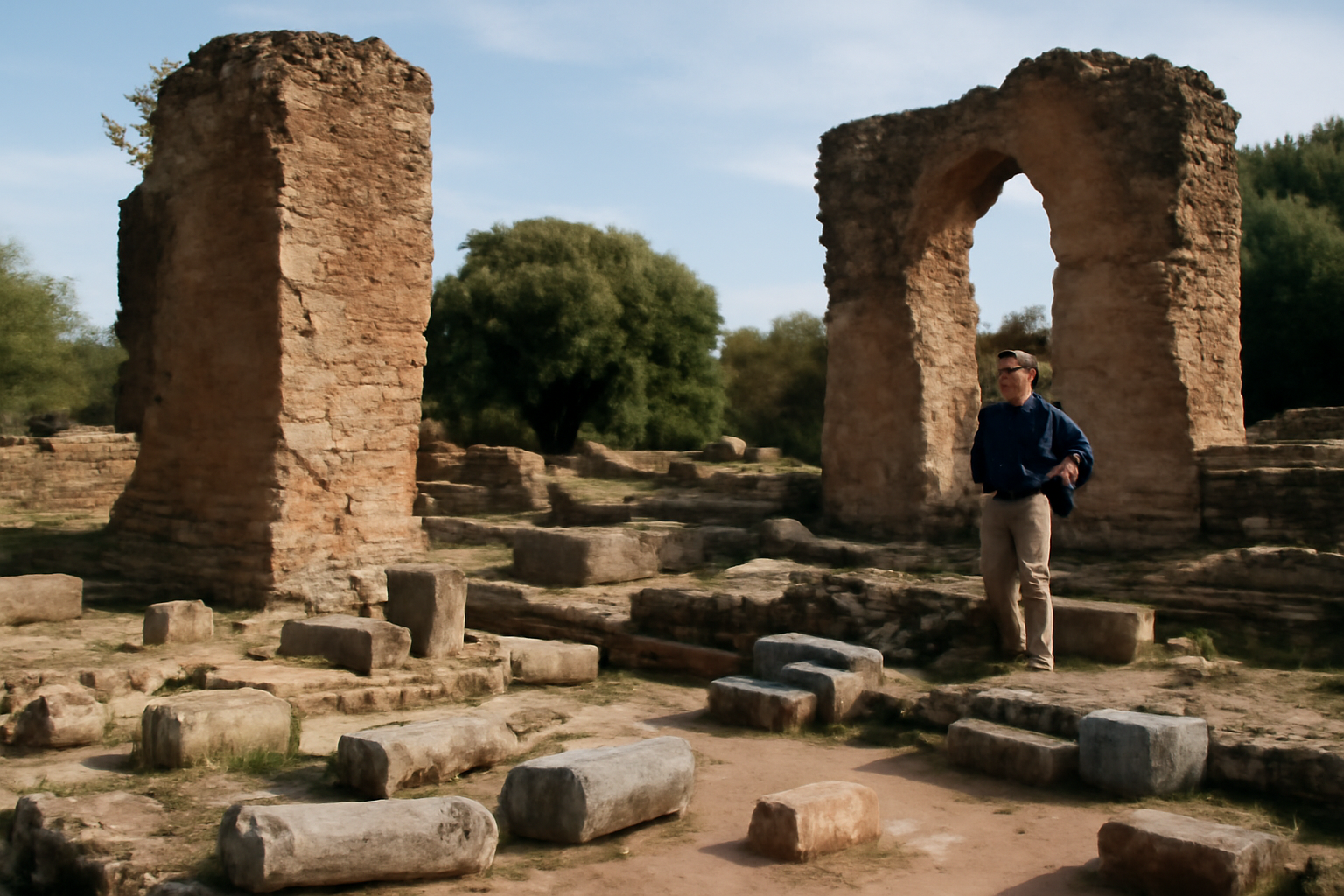 Ruins highlight efforts to trace, preserve roots