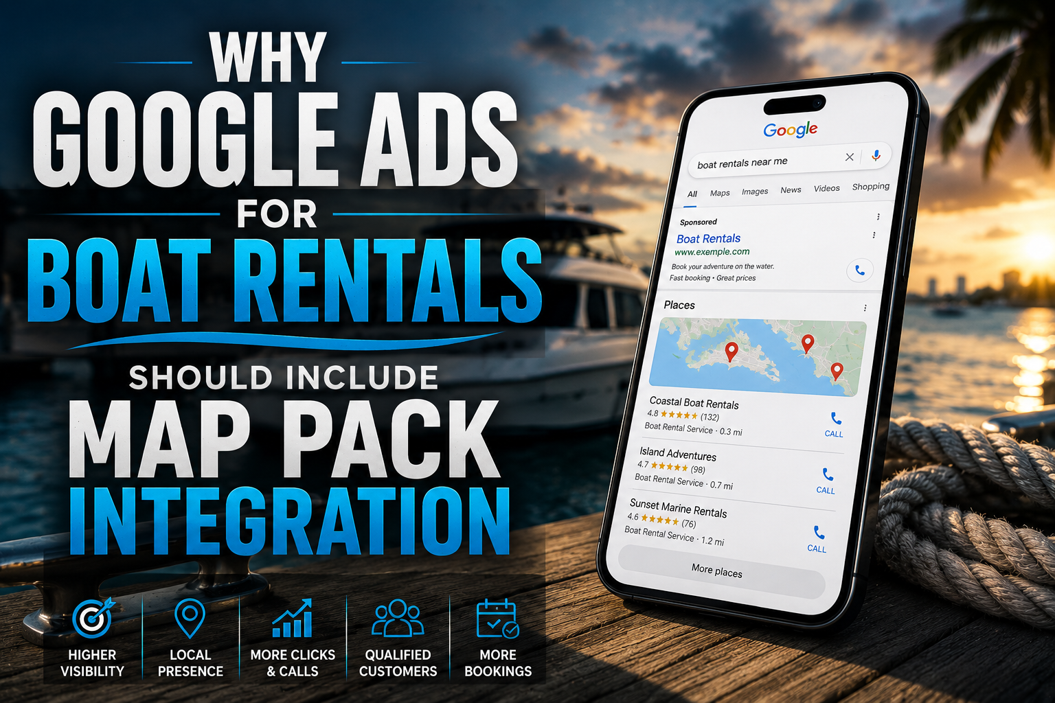 Google Ads for Boat Rentals