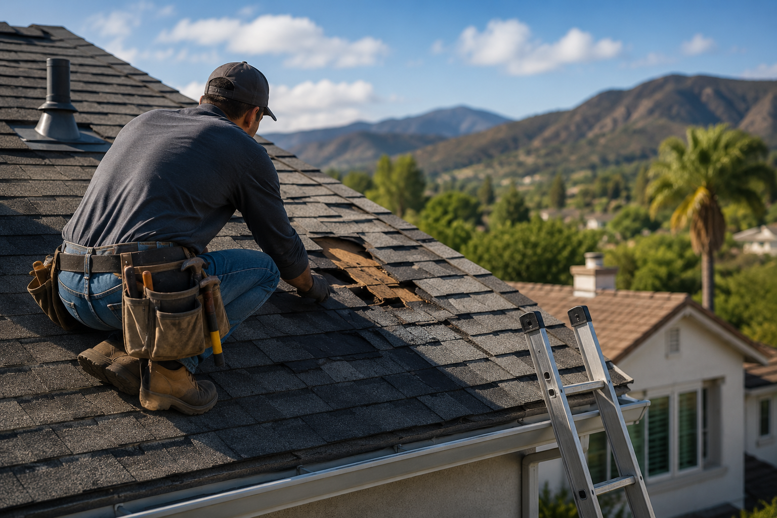 Roof Repair in Santa Clarita: When to Call a Pro
