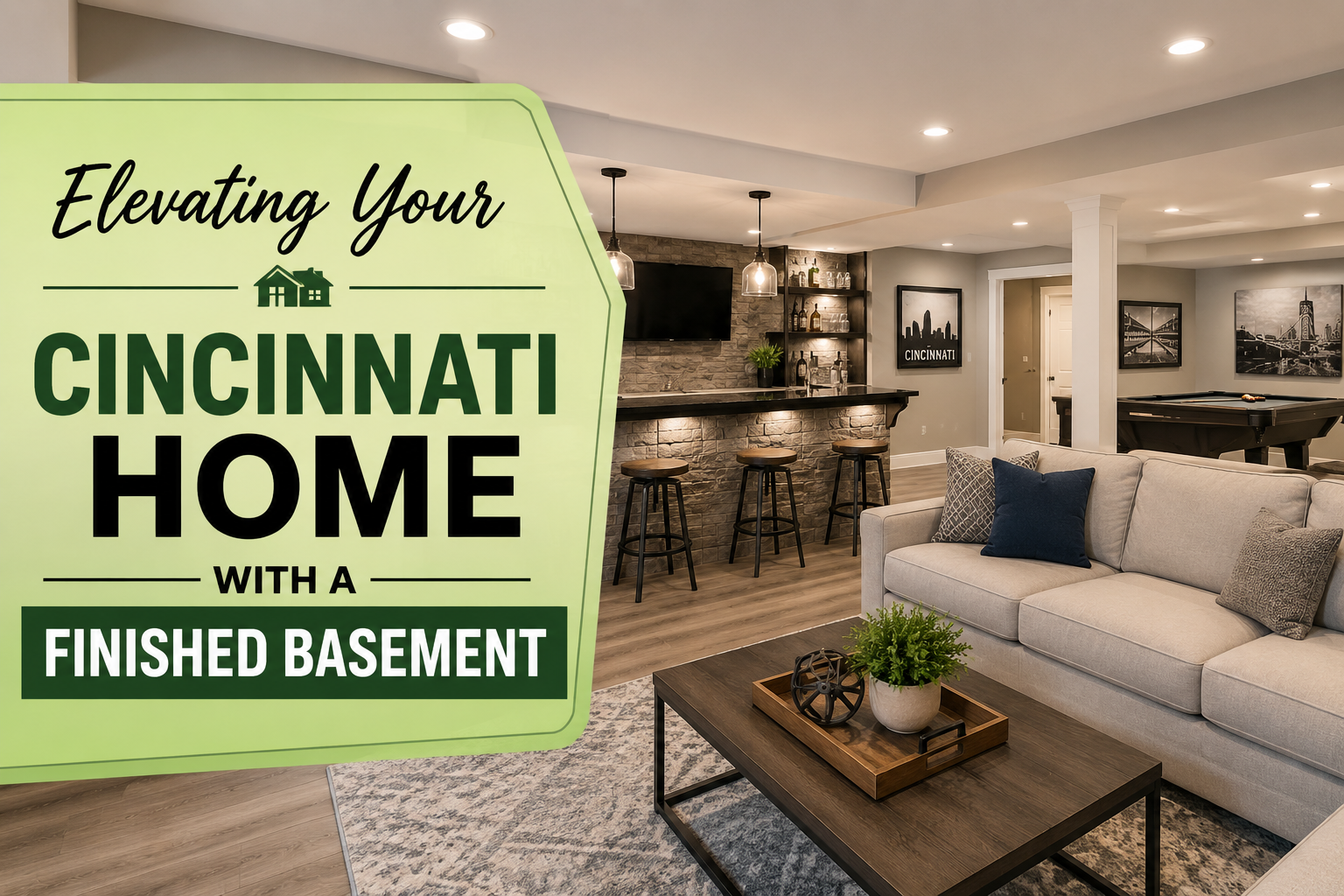 finished basement Cincinnati