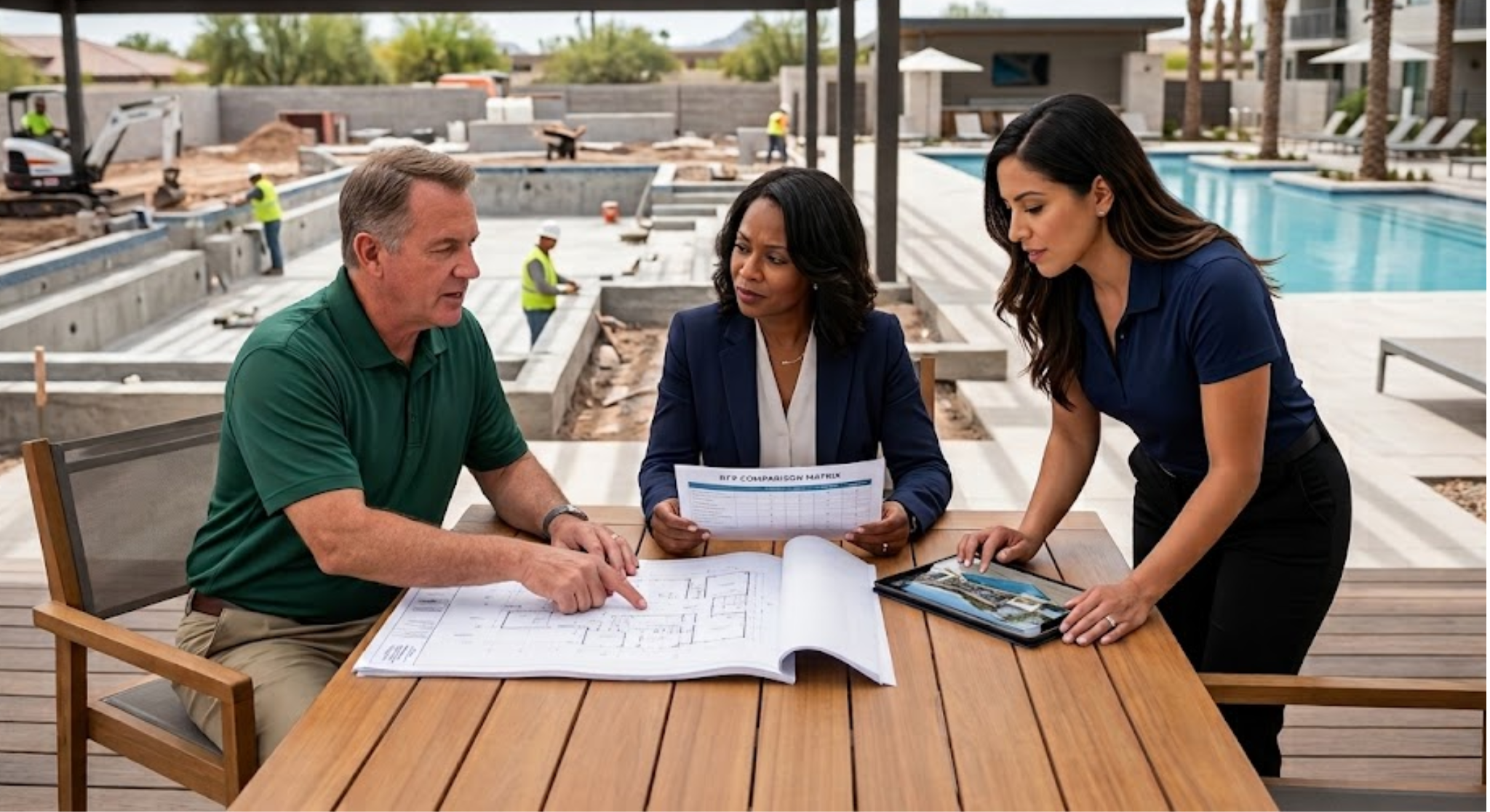 Choosing a Contractor for Your Commercial Pool