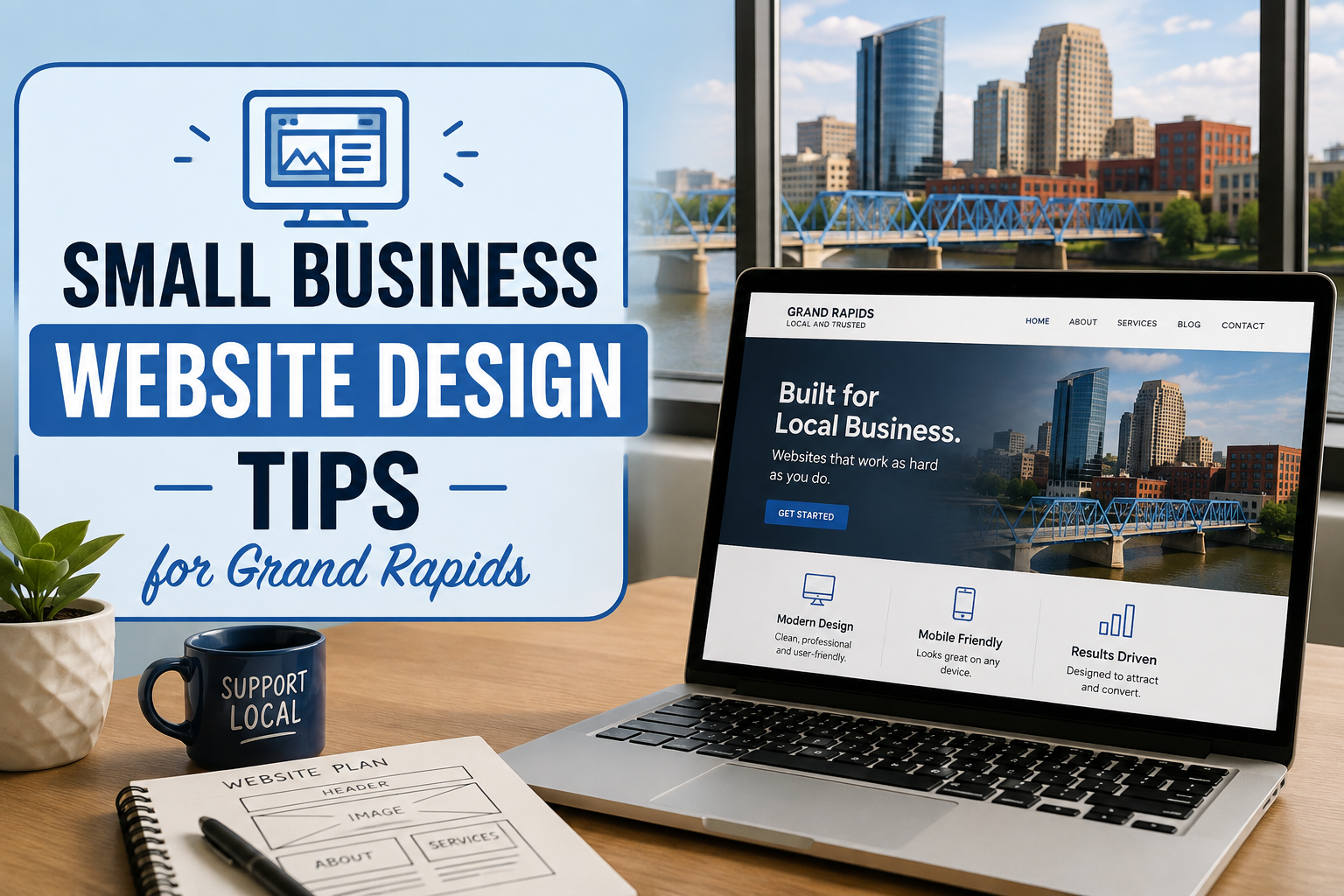 small business website design