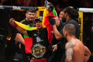 Monster Energy's Joshua Van Defeats Alexandre Pantoja to Retain UFC Flyweight Championship Title at UFC 331 in Los Angeles