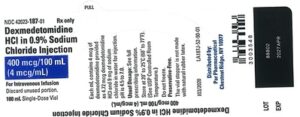 Par Health Issues Voluntary Nationwide Recall of Two Lots of Dexmedetomidine HCl in 0.9% Sodium Chloride Injection Due to the Presence of Particulate Matter