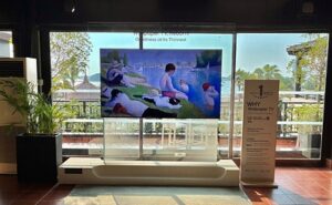 LG Electronics Kicks Off UAE Winter Roadshow for the All-New LG OLED EVO W6 Wallpaper TV