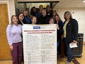 MNA: Berkshire VNA Nurses and Healthcare Professionals Deliver Petition Calling for a Fair Union Contract to Strengthen Patient Access to Home Care