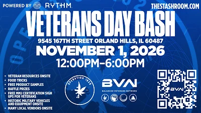 The Stash Room to Host Veterans Day Bash with Balanced Veterans Network and Operation 1620